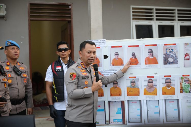 Polrestabes Medan Ungkap Sindikat Perdagangan Bayi Lewat Medsos, 9 Tersangka Diamankan