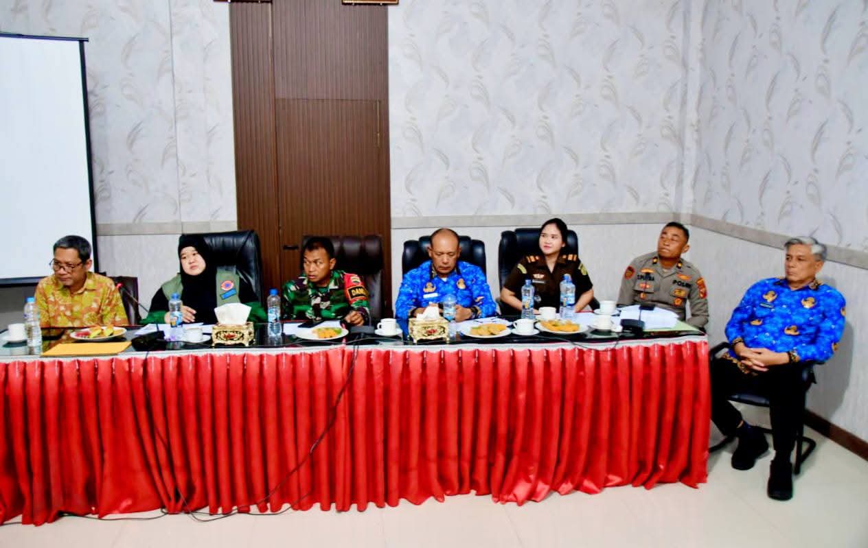 Pimpin Rakor, Wabup Tapteng : Datalah Rumah Rusak Sesuai Fakta Sebenarnya