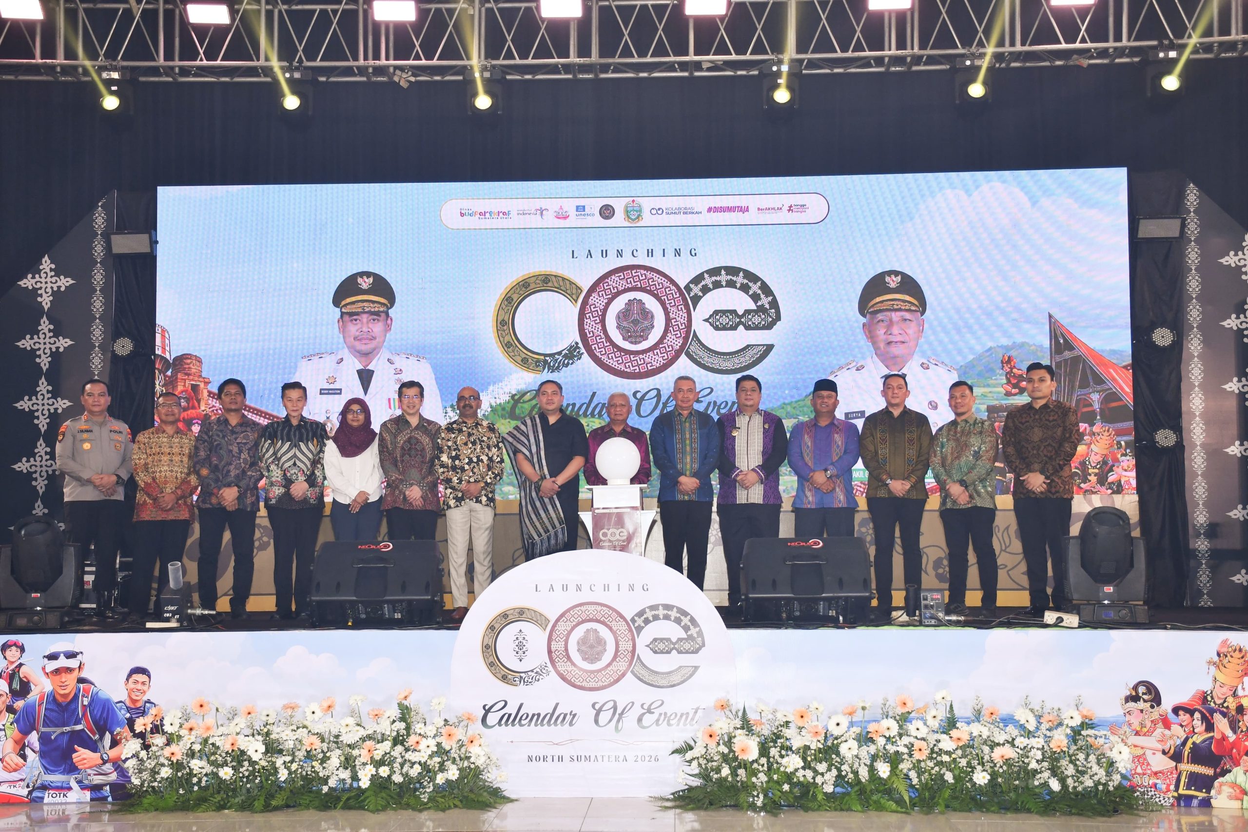 Calendar of Event Sumut 2026 Diluncurkan, Bupati Samosir: Persatuan dan Kolaborasi Sumut Berkah Sektor Pariwisata Untuk Meningkatkan Ekonomi Masyarakat
