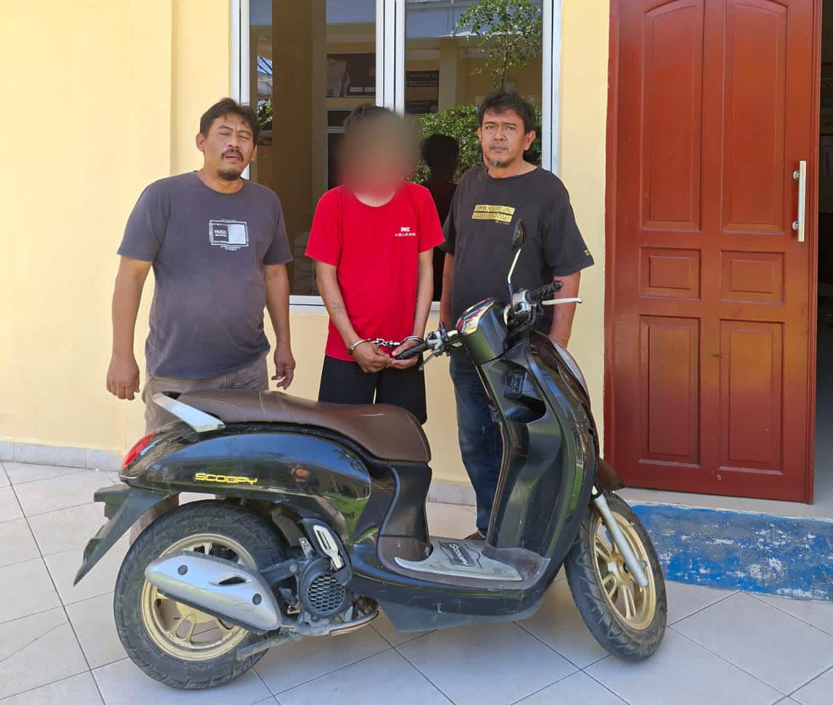 Unit Jatanras Sat Reskrim Polres Simalungun Berhasil Bekuk Pencuri Motor, Pelaku Teman Korban Unit Jatanras Sat Reskrim Polres Simalungun Berhasil Bekuk Pencuri Motor, Pelaku Teman Korban