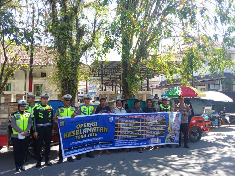 Ops Keselamatan Toba 2026 Polres Sibolga, Tekan Pelanggaran dan Kecelakaan Dilaksanakan Satgas Preemtif