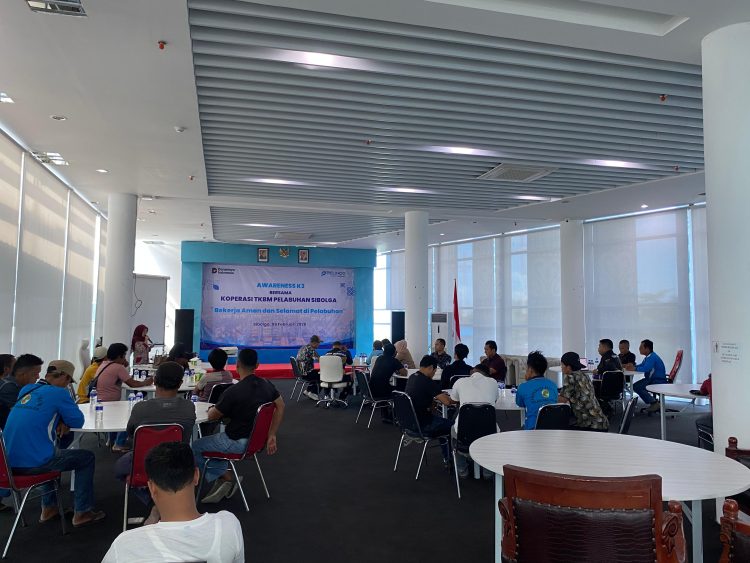 PT Pelindo Sibolga Perkuat Budaya K3 melalui Sosialisasi Awareness K3 Keselamatan Kerja bagi TKBM