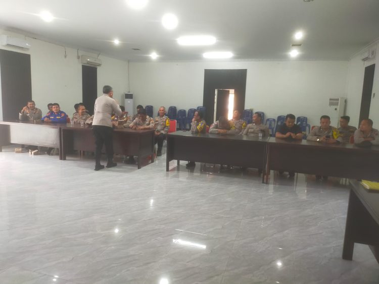 Tingkatkan Profesionalisme Personel, Polres Sibolga Ikuti Latkatpuan Polmas TW I Tahun 2026