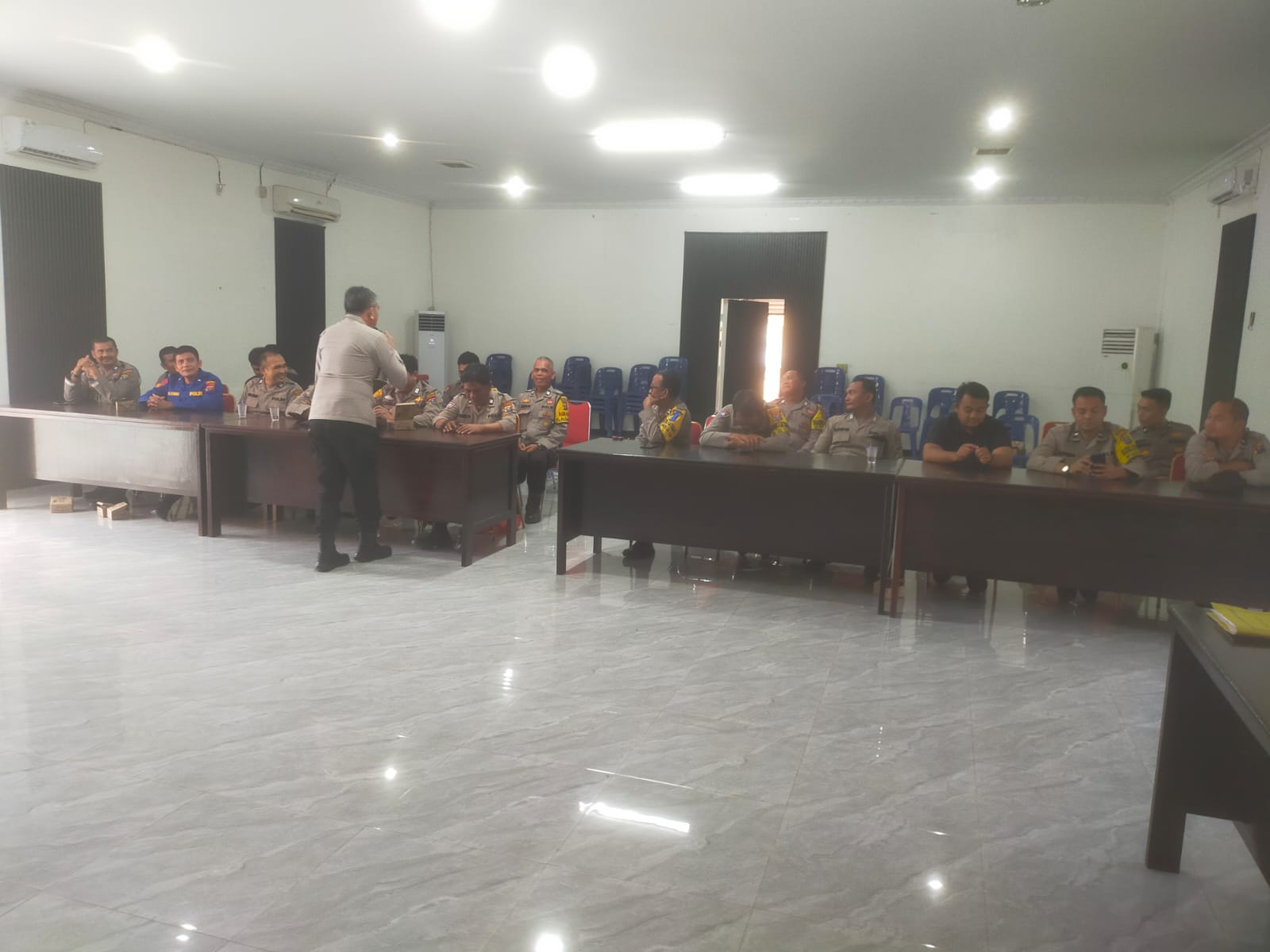 Tingkatkan Profesionalisme Personel, Polres Sibolga Ikuti Latkatpuan Polmas TW I Tahun 2026