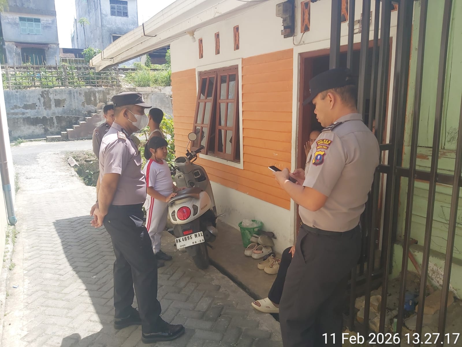 Adanya Laporan Dugaan Pengancaman , Polsek Siantar Utara Cepat Cek TKP Adanya Laporan Dugaan Pengancaman , Polsek Siantar Utara Cepat Cek TKP