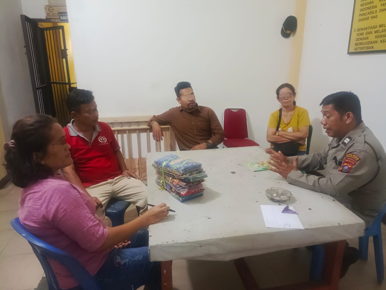 Polsek Siantar Utara Respon Cepat Selesaikan Dugaan Perkelahian Warga