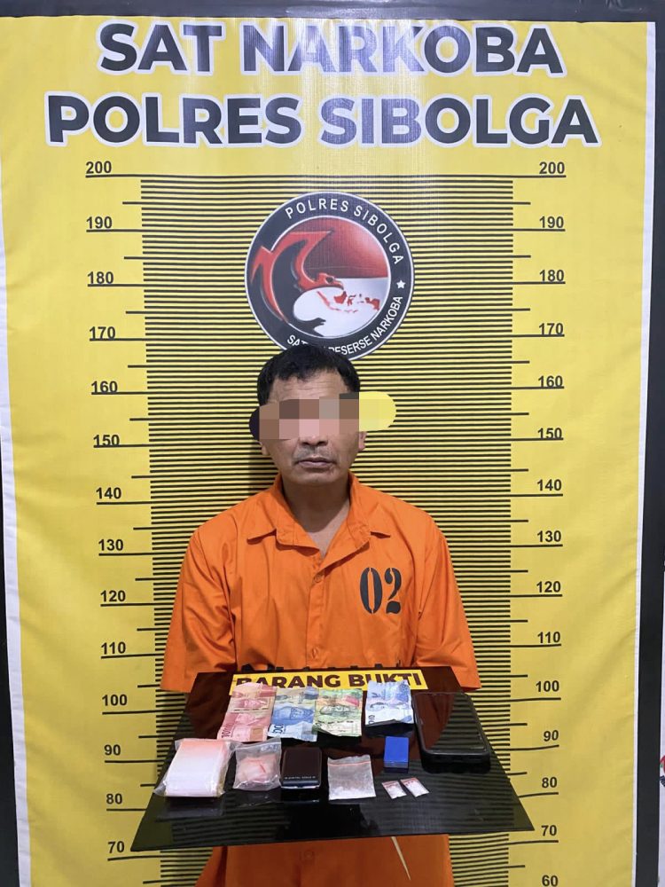 Miliki dan Edarkan Sabu, Pria Asal Deli Serdang Diamankan Polres Sibolga