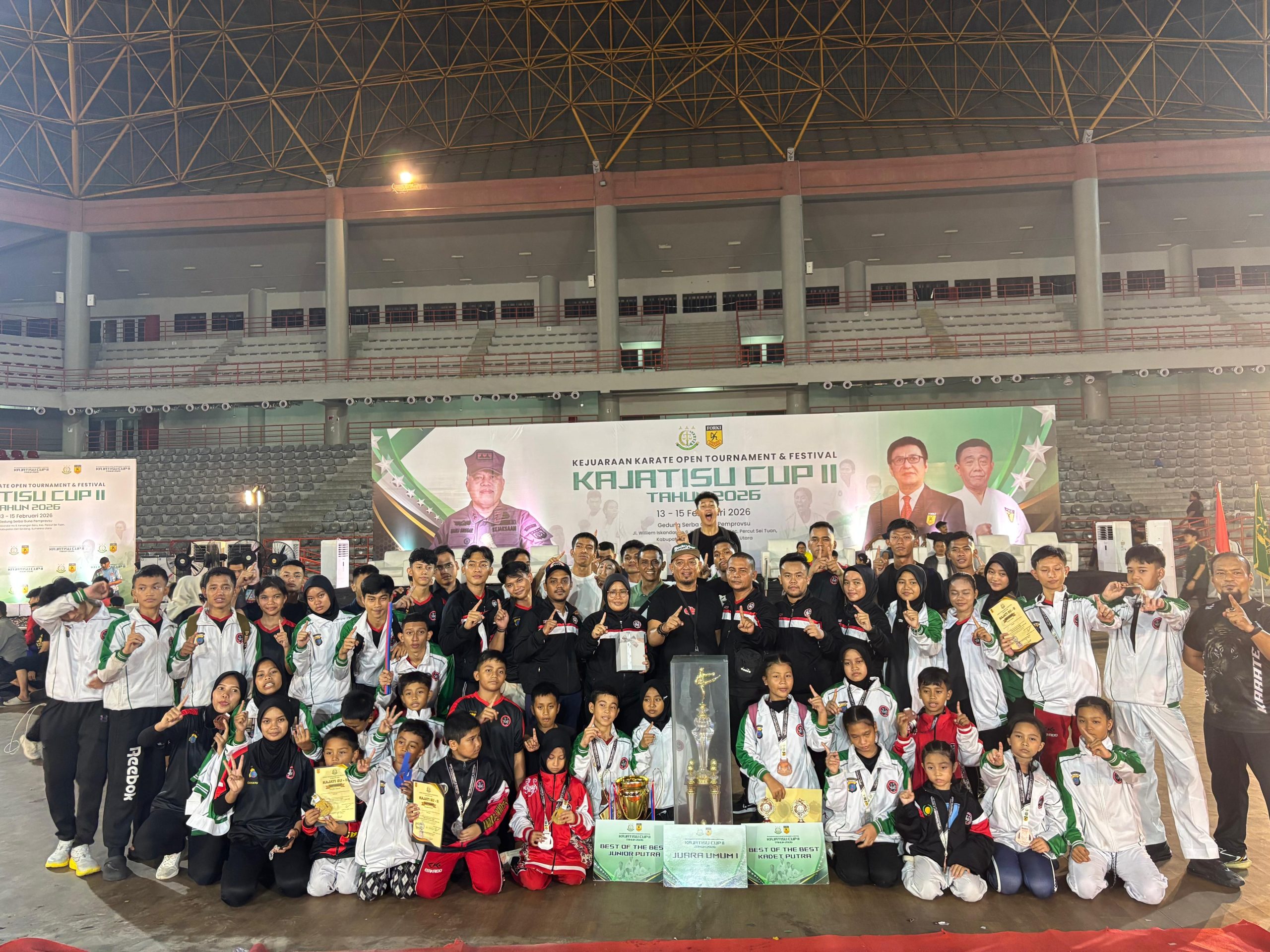 Brimob Polda Sumut Raih Medali di Kejuaraan Karate Kajatisu Cup II 2026, Perkuat Prestasi Olahraga
