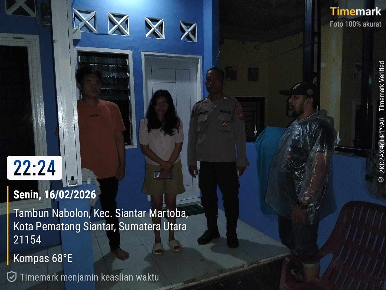 Polsek Siantar Martoba Respon Cepat Cek Laporan masyarakat
