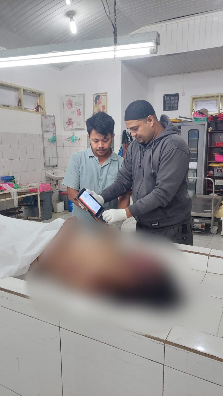 Tim INAFIS dan Unit Gakkum Polres Simalungun Kolaborasi Gunakan Teknologi MAMBIS Identifikasi Korban Laka Lantas Tim INAFIS dan Unit Gakkum Polres Simalungun Kolaborasi Gunakan Teknologi MAMBIS Identifikasi Korban Laka Lantas