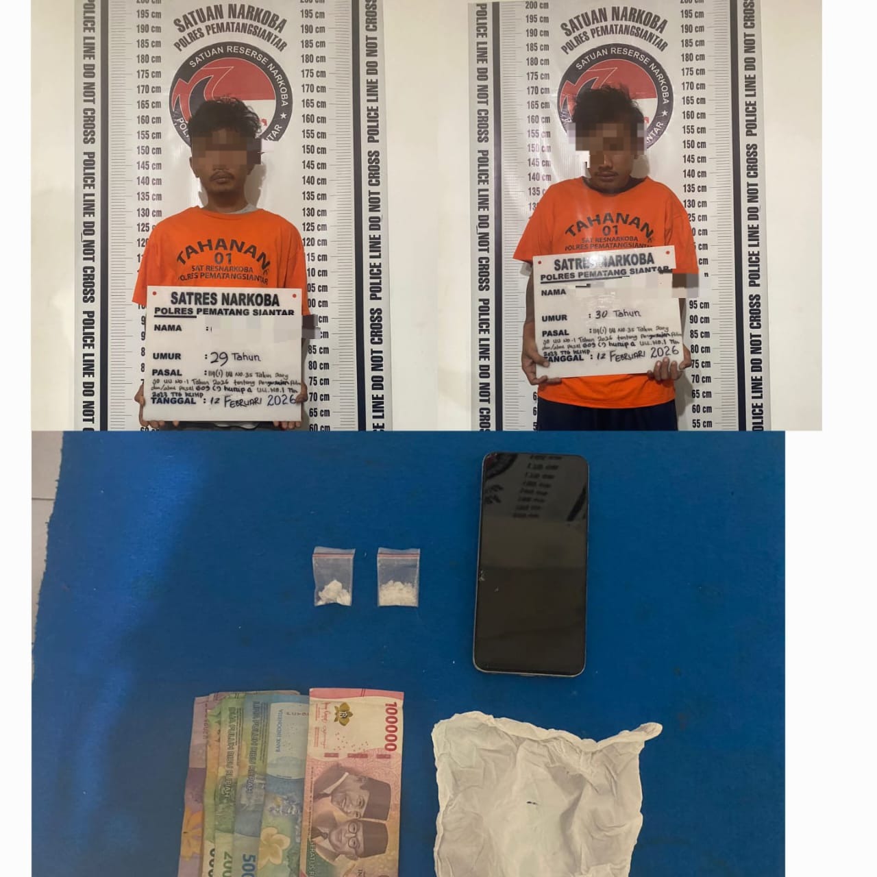 Polres Pematangsiantar Ringkus Pemilik Sabu 2,01 Gram dari Jalan Singosari