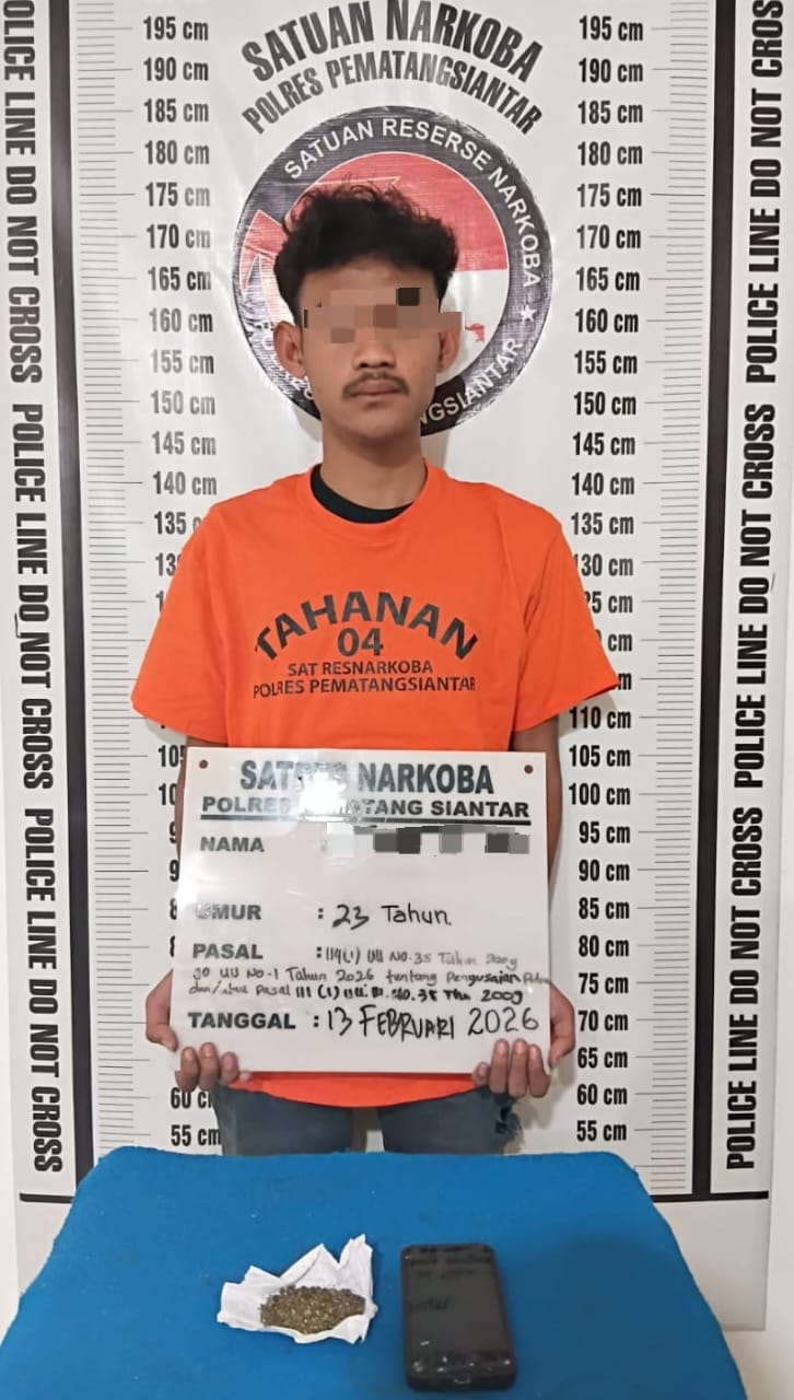 Polres Pematangsiantar Berhasil Ungkap Pemilik Ganja 5.56 Gram di Jalan Kasad Polres Pematangsiantar Berhasil Ungkap Pemilik Ganja 5.56 Gram di Jalan Kasad