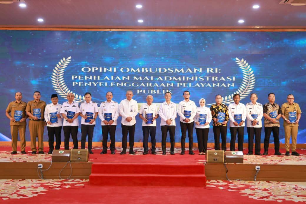 Pemkab Tapteng Raih Opini Kualitas Sedang Tanpa Maladministrasi dari Ombudsman RI