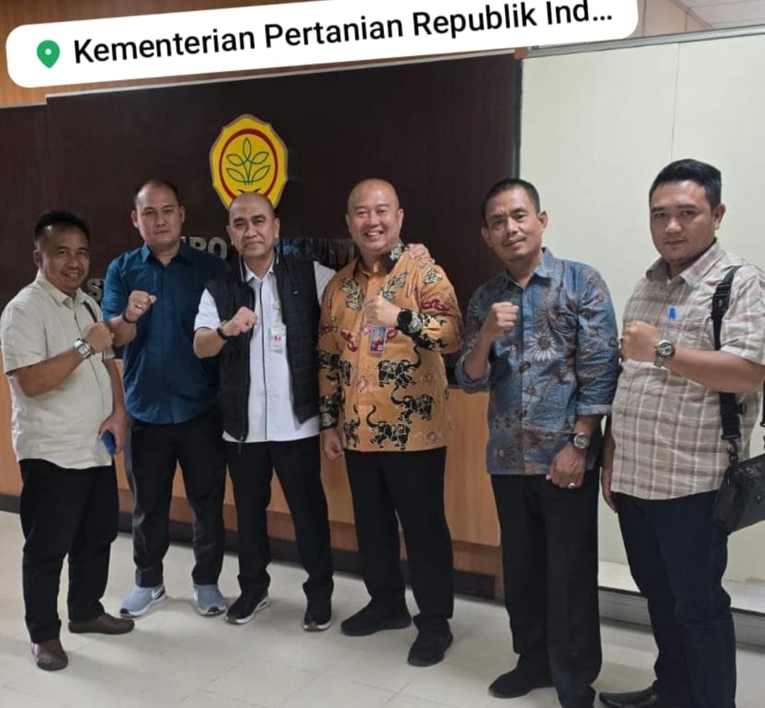 Silaturahmi ke Kementan, Kadisbun Way Kanan Dapat Clue Persiapan Program Perkebunan