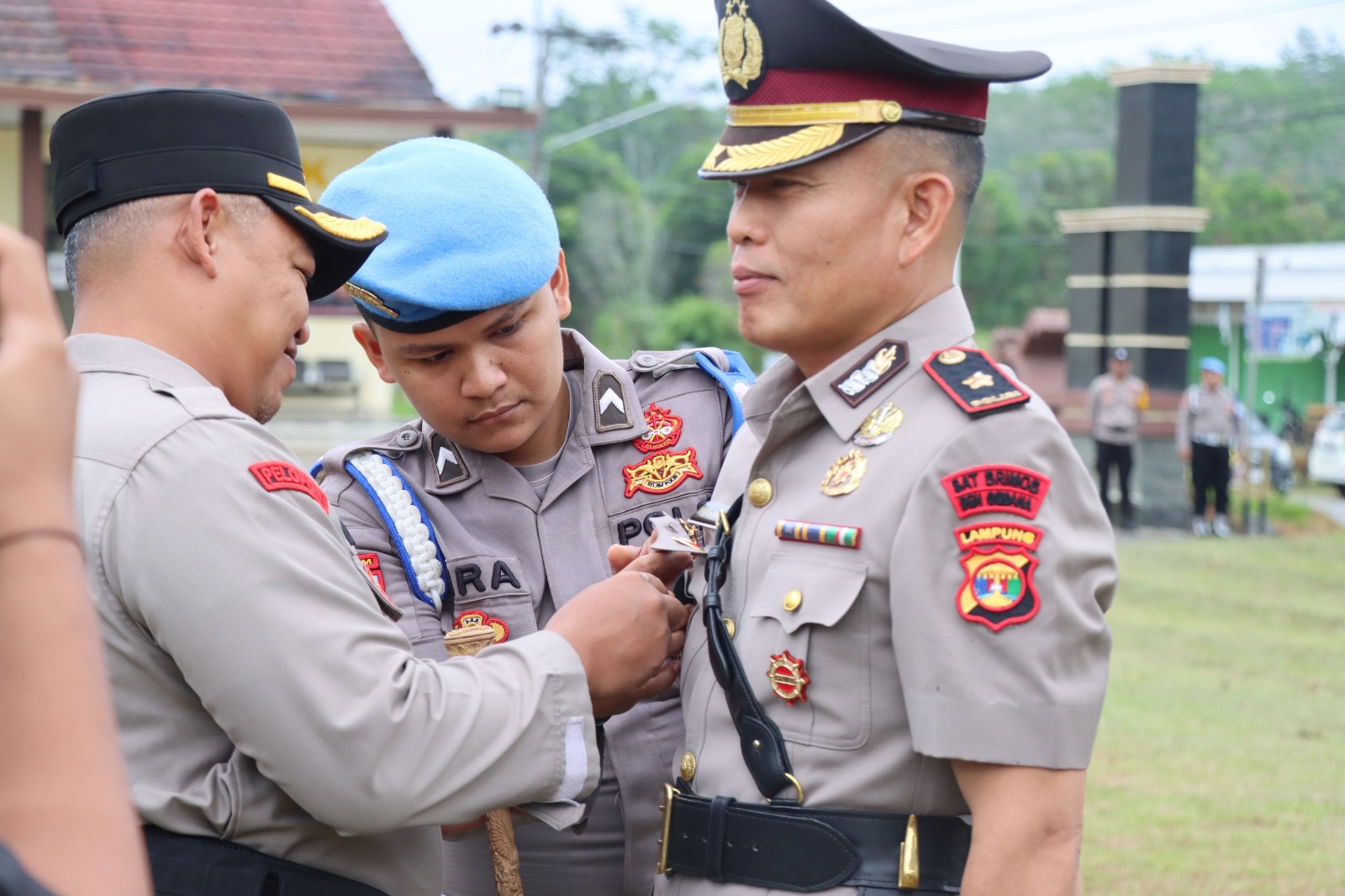 Jelang Ramadhan 1447 Hijriah, Polres Way Kanan Gelar Upacara Sertijab Wakapolres dan Kasipropam