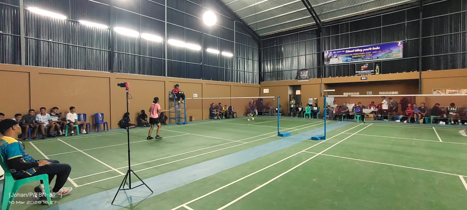 Pertandingan Pingpong Dan Bulu Tangkis Ikut Dalam Rangkaian HUT Toba Ke-27 Pertandingan Pingpong Dan Bulu Tangkis Ikut Dalam Rangkaian HUT Toba Ke-27