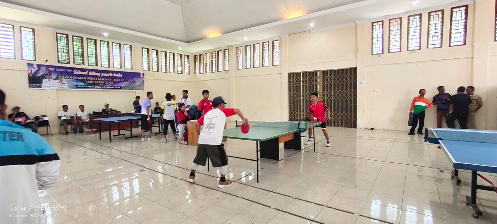 Pertandingan Pingpong Dan Bulu Tangkis Ikut Dalam Rangkaian HUT Toba Ke-27 Pertandingan Pingpong Dan Bulu Tangkis Ikut Dalam Rangkaian HUT Toba Ke-27