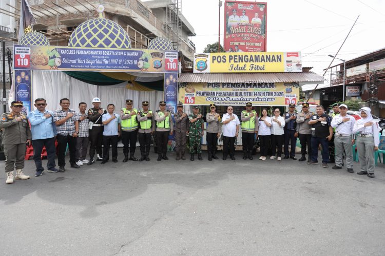 Wali Kota Pematangsiantar Bersama Forkopimda Mengunjungi Pos Pam dan Pos Yan Hari Raya Idul Fitri Tahun 2026 Wali Kota Pematangsiantar Bersama Forkopimda Mengunjungi Pos Pam dan Pos Yan Hari Raya Idul Fitri Tahun 2026