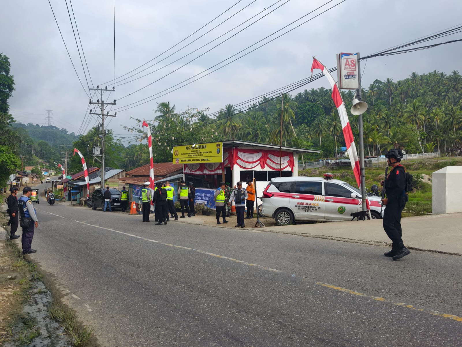 Demi Rasa Aman Pemudik, Brimob Polda Sumut Maksimalkan Pengamanan Ops Ketupat Toba 2026