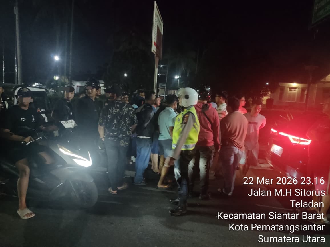Polres Pematangsiantar Selesaikan Keributan dengan Mediasi
