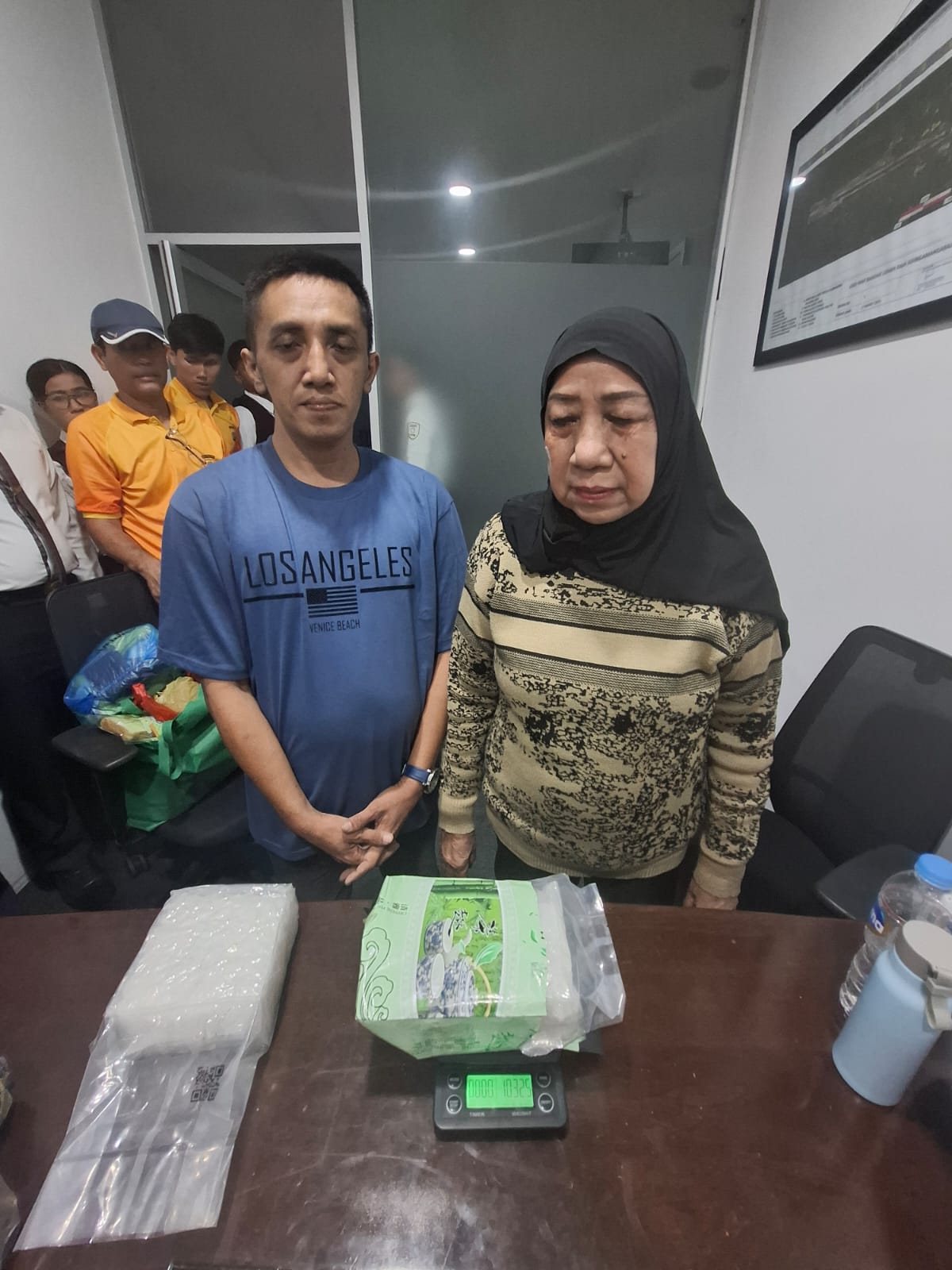 Polres Taput Kembali Berhasil Gagalkan Pengiriman Narkoba di Bandara Silangit, 2 Pelaku Diamankan