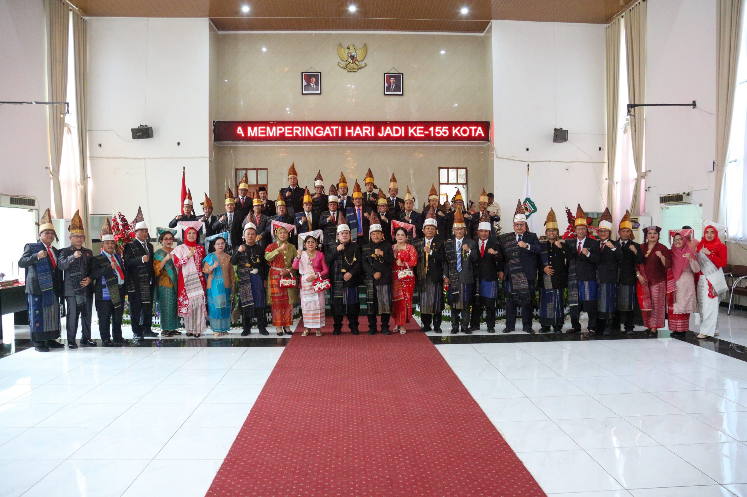 Wali Kota Pematangsiantar Hadiri Rapat Paripurna DPRD Kota Pematangsiantar Peringatan Hari Jadi Pematangsiantar ke-155