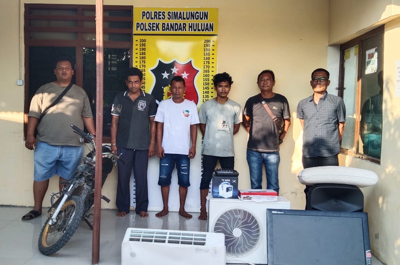 Gerak Cepat, Reskrim Polsek Bandar Huluan Ringkus Tiga Pelaku Curat dalam Satu Malam, Kerugian Korban Capai Rp14,5 Juta