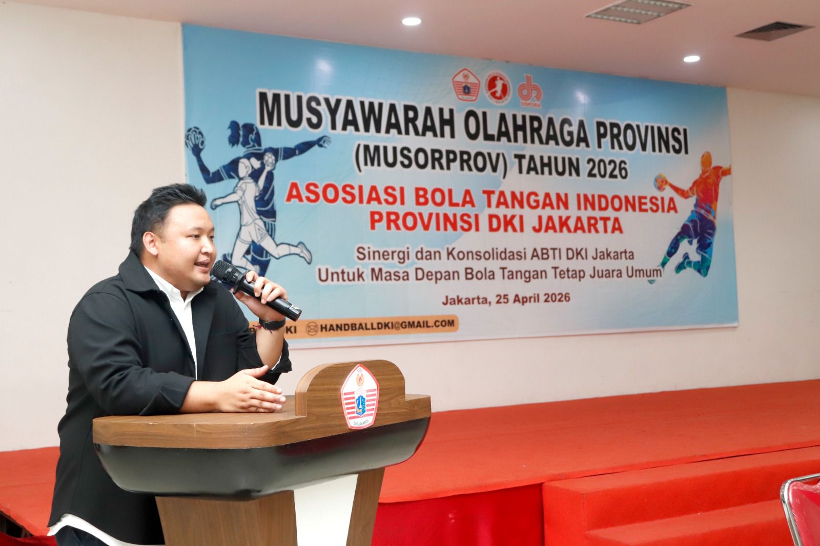 Joshua Franklin Siahaan Nahkodai ABTI DKI Jakarta, Siap Bawa Handball Ibu Kota Tembus Panggung Dunia