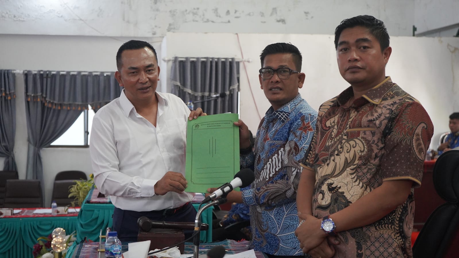 Rekomendasi DPRD Jadi Masukan, Evaluasi dan Motivasi Bagi Pemkab Toba