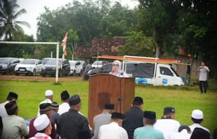Sholat Idul Fitri 1447 H Bersama Warga, Bupati Way Kanan Sampaikan Pesan Persatuan dan Pembangunan