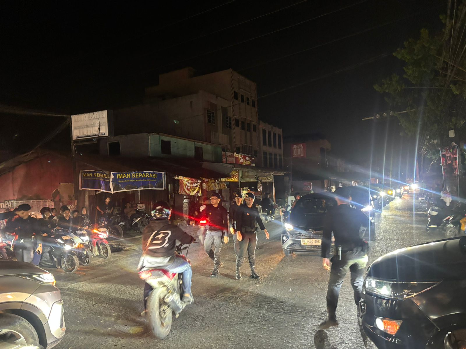 Blackout SUMBAGUT, Brimob Sumut Makin Siaga Patroli Malam Hingga Pengaturan Jalan Jadi Sorotan