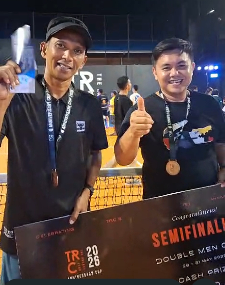 Tim Tenis Lapangan PTPN IV Regional II Sabet Juara Umum Sekaligus Team Terbaik di Turnamen TRC Tim Tenis Lapangan PTPN IV Regional II Sabet Juara Umum Sekaligus Team Terbaik di Turnamen TRC