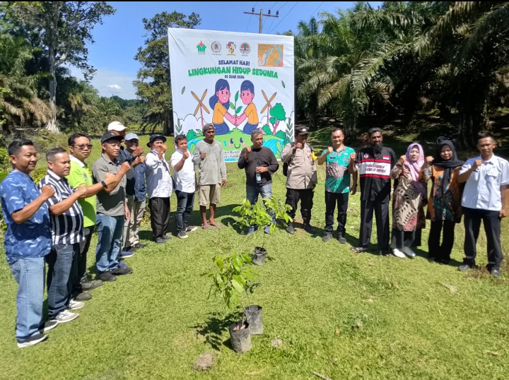Wujudkan Aksi Nyata, Pemerintah dan Lembaga Konservasi Lingkungan Hidup Kabupaten Simalungun Tanam Puluhan Ribu Bibit Pohon, Dalam Rangka Hari Lingkungan Hidup Sedunia