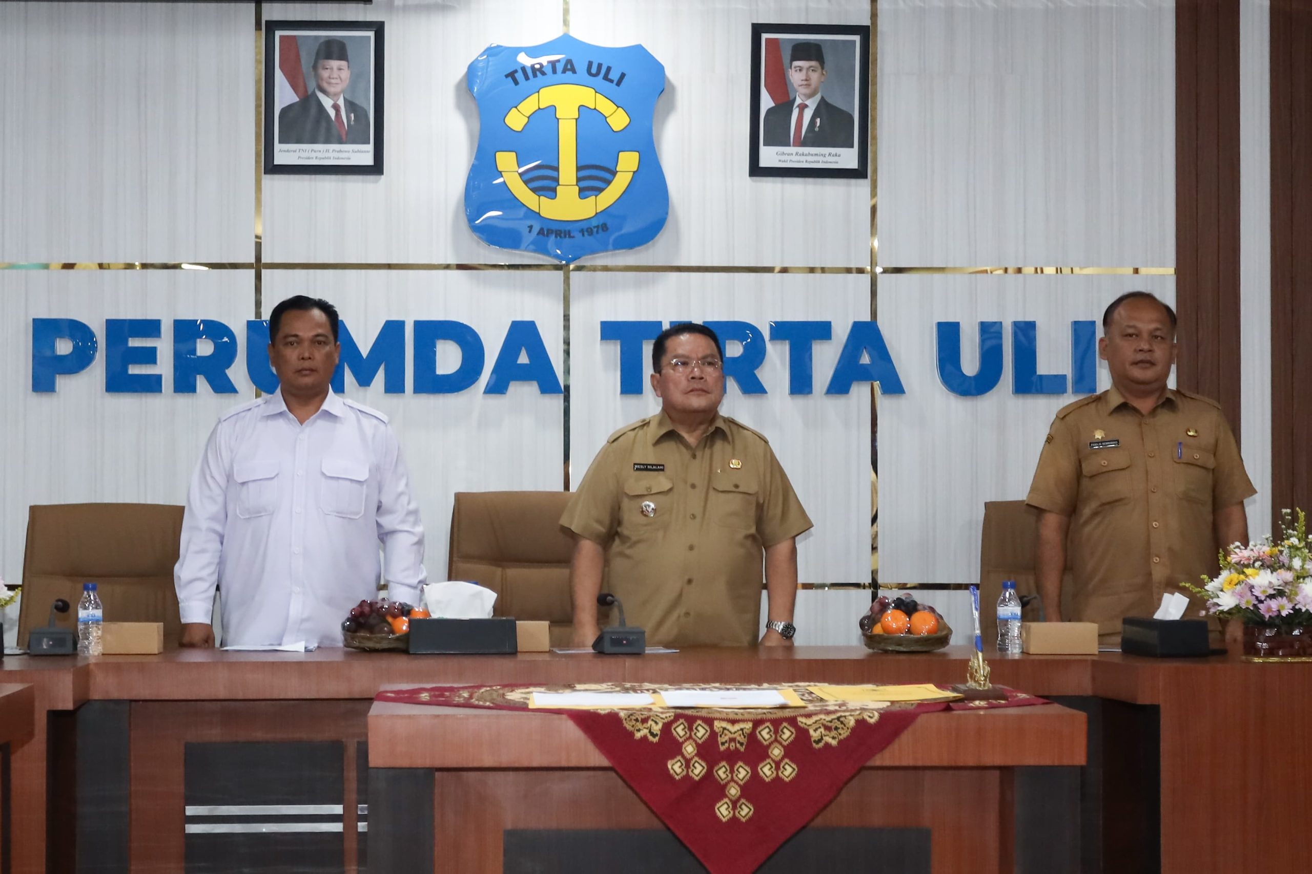 Wali Kota Pematangsiantar Menghadiri Rapat Laporan Tahunan Perumda Air Minum Tirta Uli dan Penetapan Dividen Tahun Buku 2025