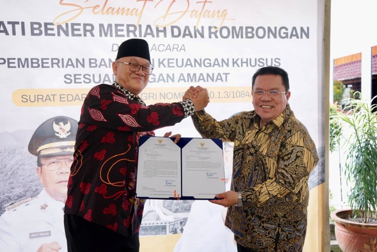 Wali Kota Pematangsiantar Menerima kunjungan Pemkab Bener Meriah Provinsi Aceh