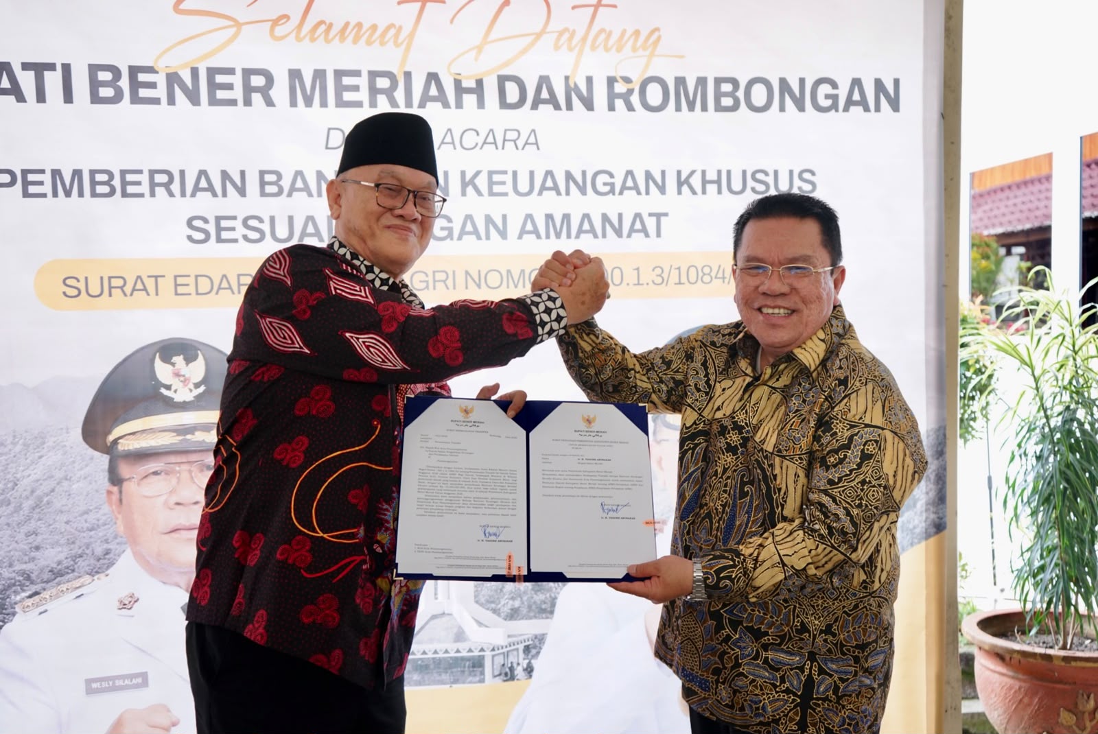 Wali Kota Pematangsiantar Menerima kunjungan Pemkab Bener Meriah Provinsi Aceh