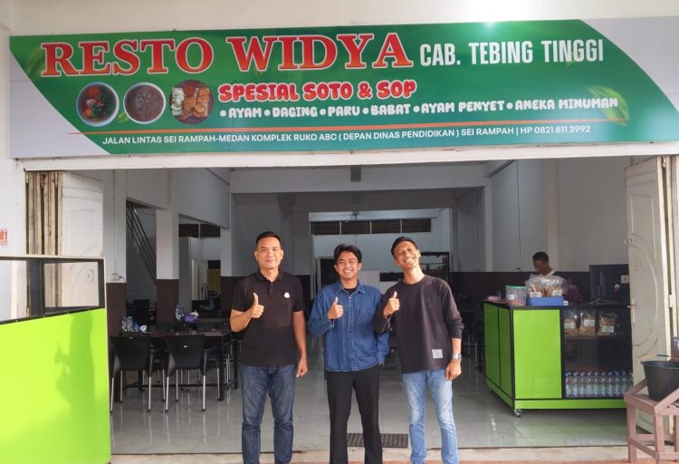 Hadir di Sergai, Resto Widya Serap Tenaga Kerja Lokal dan Tambah Pilihan Kuliner