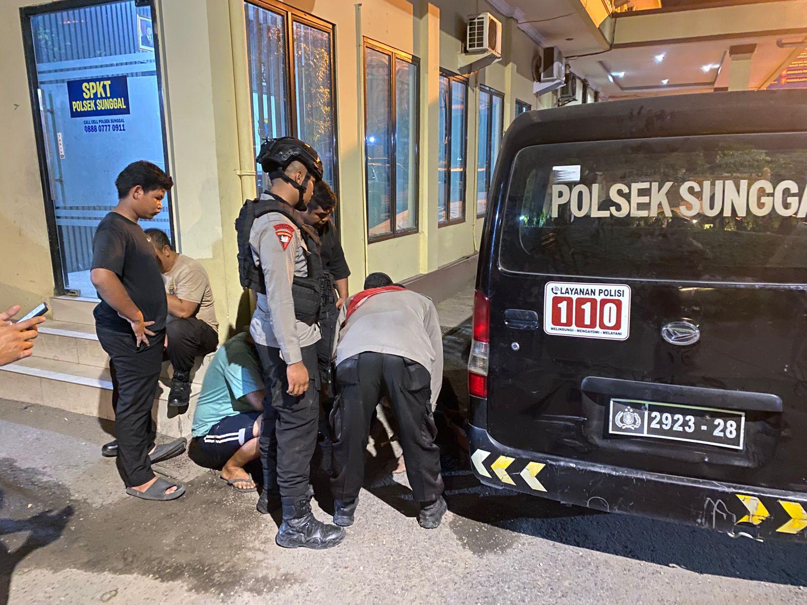 Gerak Cepat Tengah Malam, Brimob Polda Sumut Berhasil Gagalkan Aksi Pencurian dan Perkuat Penindakan Kejahatan Jalanan di Kota Medan