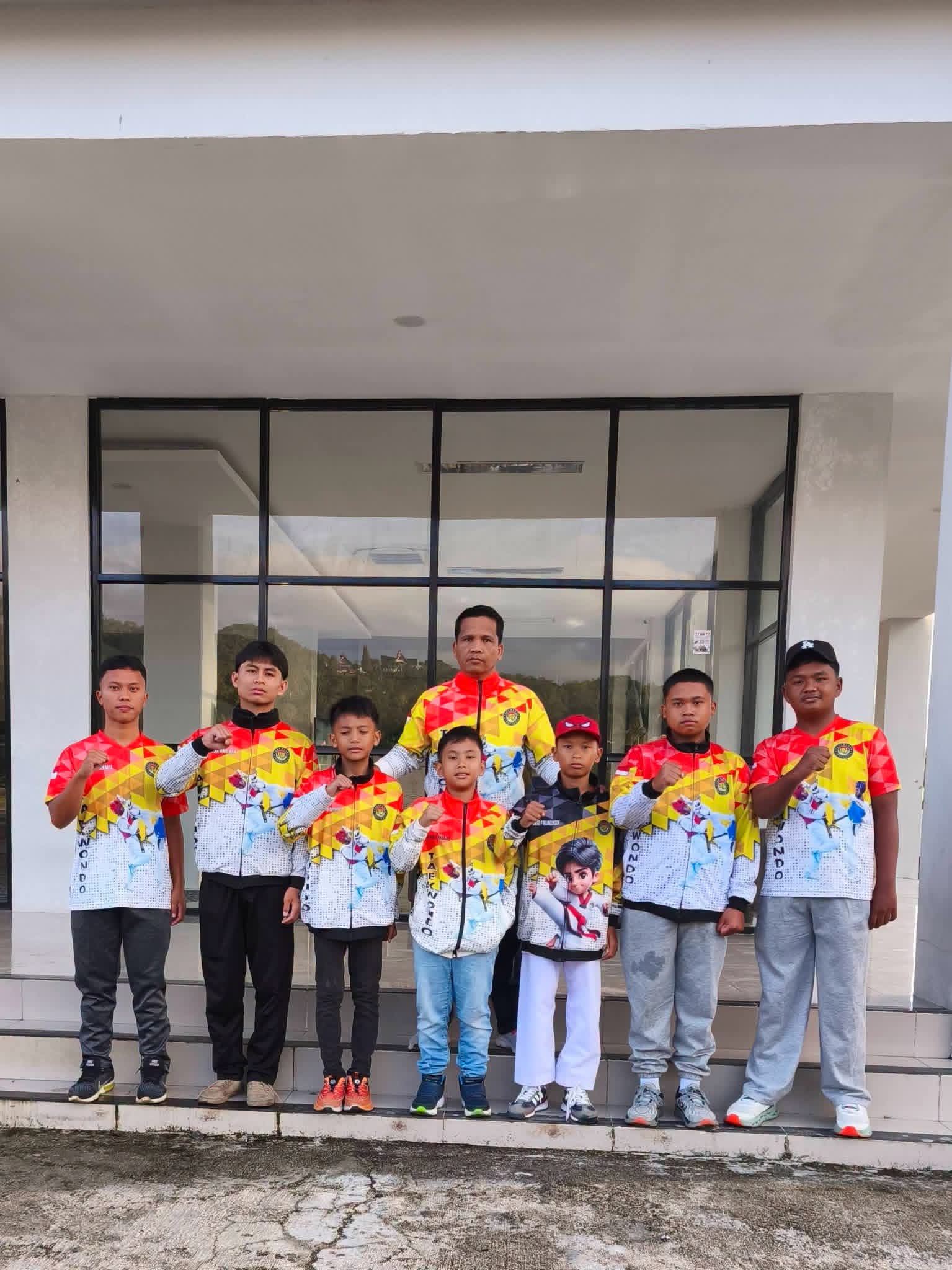Kontingen Taekwondo Pakpak Bharat Berangkat Mengikuti Kejuaraan Sumut National Taekwondo Championship 2026