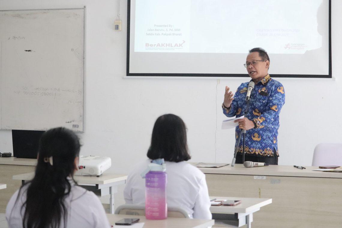 Sekda Pakpak Bharat Membuka Orientasi PPPK Tahun 2026 Pemerintah Kabupaten Pakpak Bharat