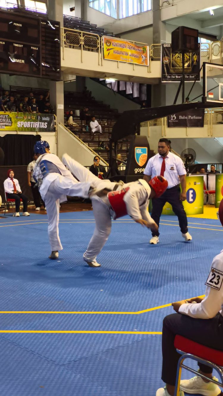 Tim Taekwondo Pakpak Bharat Berhasil Mencuri Poin Pada Ajang Sumut Nasional Taekwondo Championship 2026
