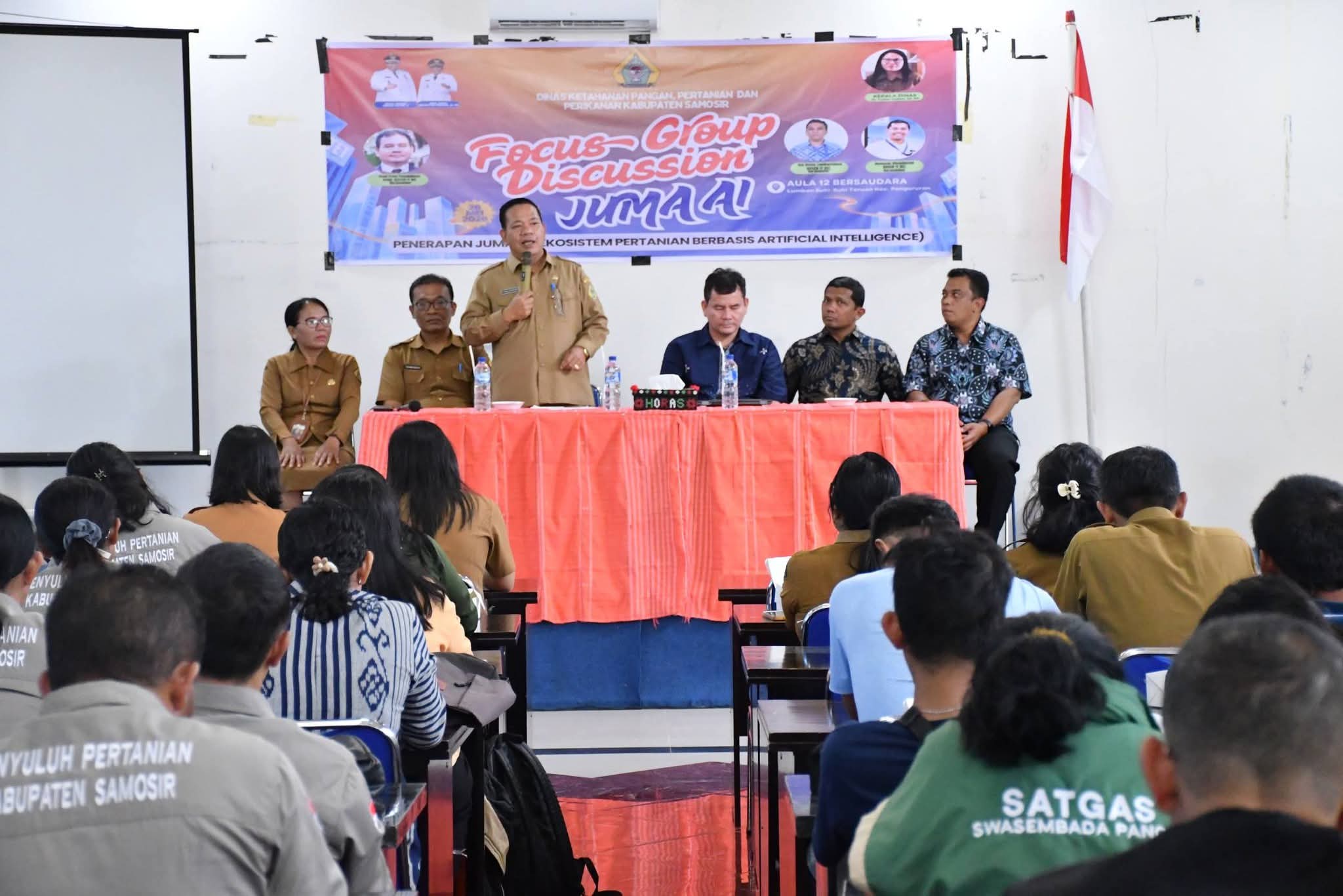 Pemkab Samosir Terapkan Platform JUMA AI untuk Tingkatkan Pengetahuan Petani Milenial dan Penyuluh