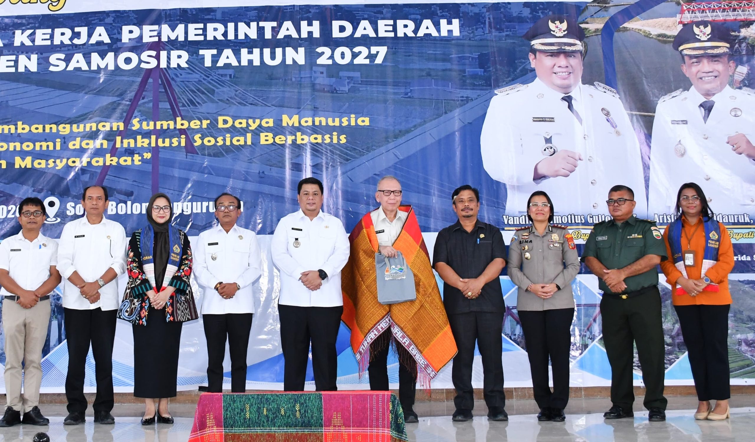 Bupati Samosir Buka Musrenbang RKPD 2027, Dorong Pembangunan SDM dan Penguatan Ekonomi Konsep Otomatis