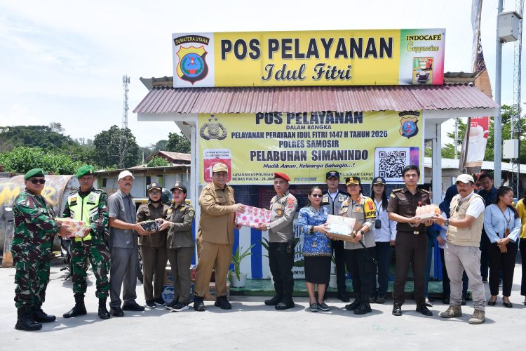 Bupati-Wabup Samosir Monitoring Pos Pengamanan Lebaran 2026, 10 Pos Disiagakan Bupati-Wabup Samosir Monitoring Pos Pengamanan Lebaran 2026, 10 Pos Disiagakan