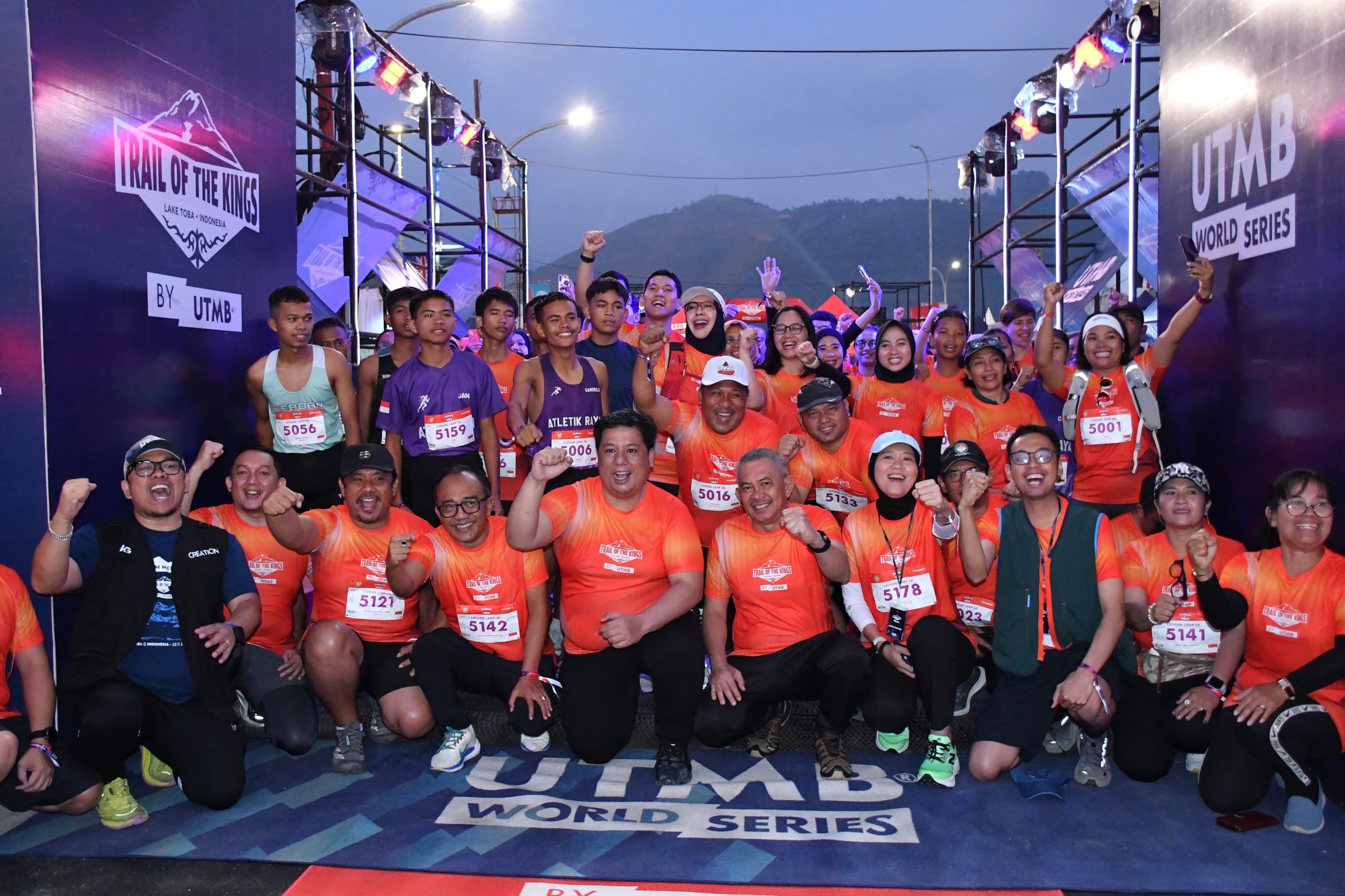 Bupati Samosir Lepas Kategori 10K, 5K, dan Kids, Lengkapi Rangkaian Trail of The Kings 2026