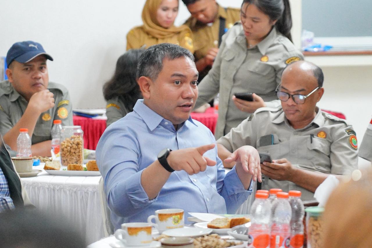 Bupati Pakpak Bharat Hadiri Kunker Direktur Tanaman Semusim dan Tahunan Kementerian Pertanian