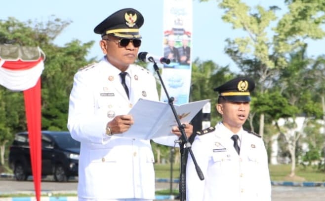 ASN Pemkab Simalungun Gelar Upacara Peringatan Hari Lahir Pancasila Tahun 2026, Refleksi Memastikan Pancasila Tetap Menyala
