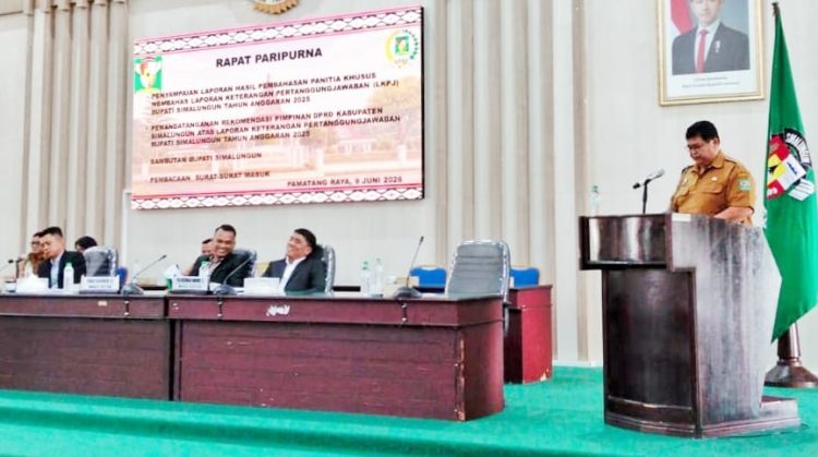 DPRD Simalungun Sampaikan Rekomendasi Terhadap LKPj Bupati Simalungun Tahun 2025 Konsep Otomatis