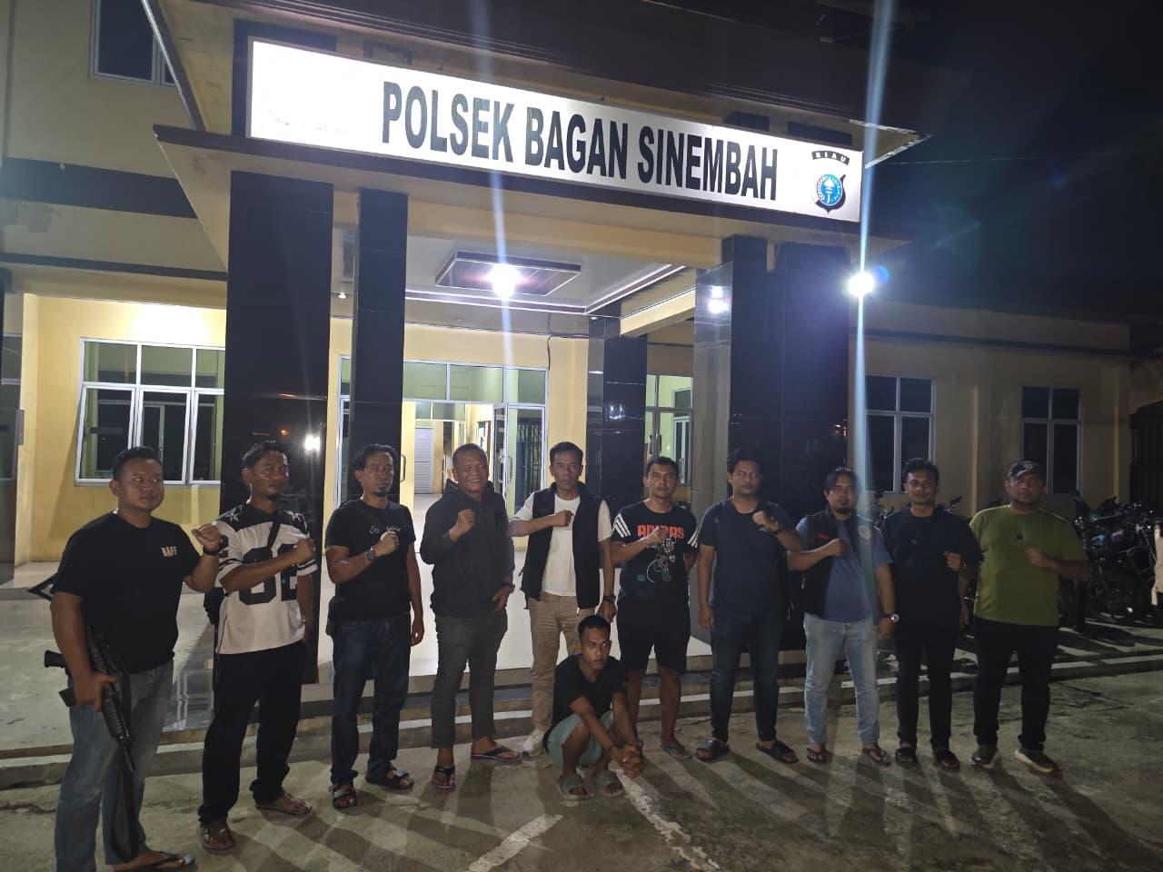 Tim Jatanras Polres Simalungun Bersama Polsek Gunung Malela  Berhasil Buru Pelaku Curas hingga Provinsi Riau