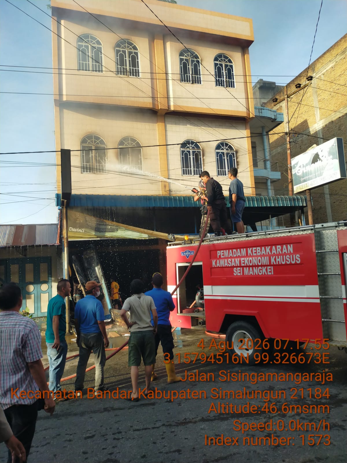 Dua Ruko Di Perdagangan Terbakar, Kerugian Senilai Rp1,5 Miliar